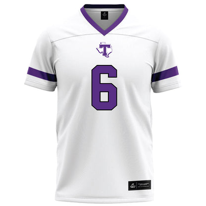 Tarleton State - NCAA Football : Darius Cooper - White Football Jersey