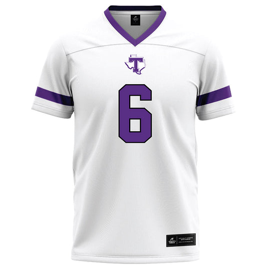 Tarleton State - NCAA Football : Darius Cooper - White Football Jersey