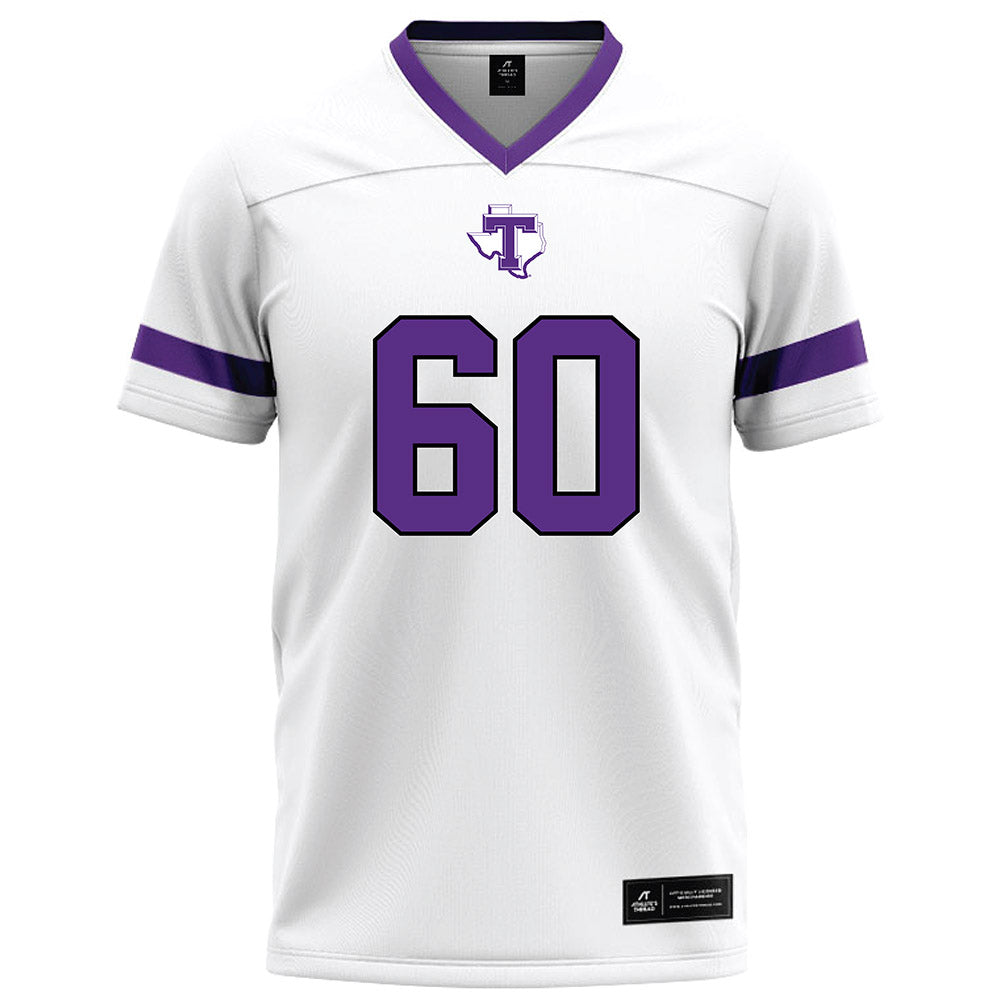 Tarleton State - NCAA Football : Hunter Smith - White Football Jersey-0