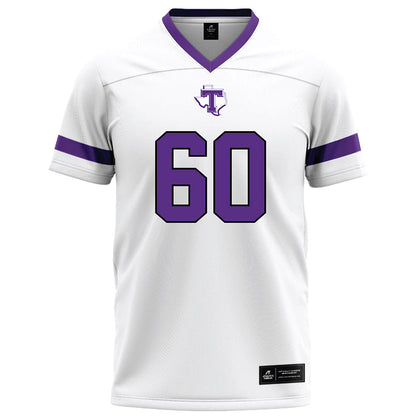 Tarleton State - NCAA Football : Hunter Smith - White Football Jersey-0