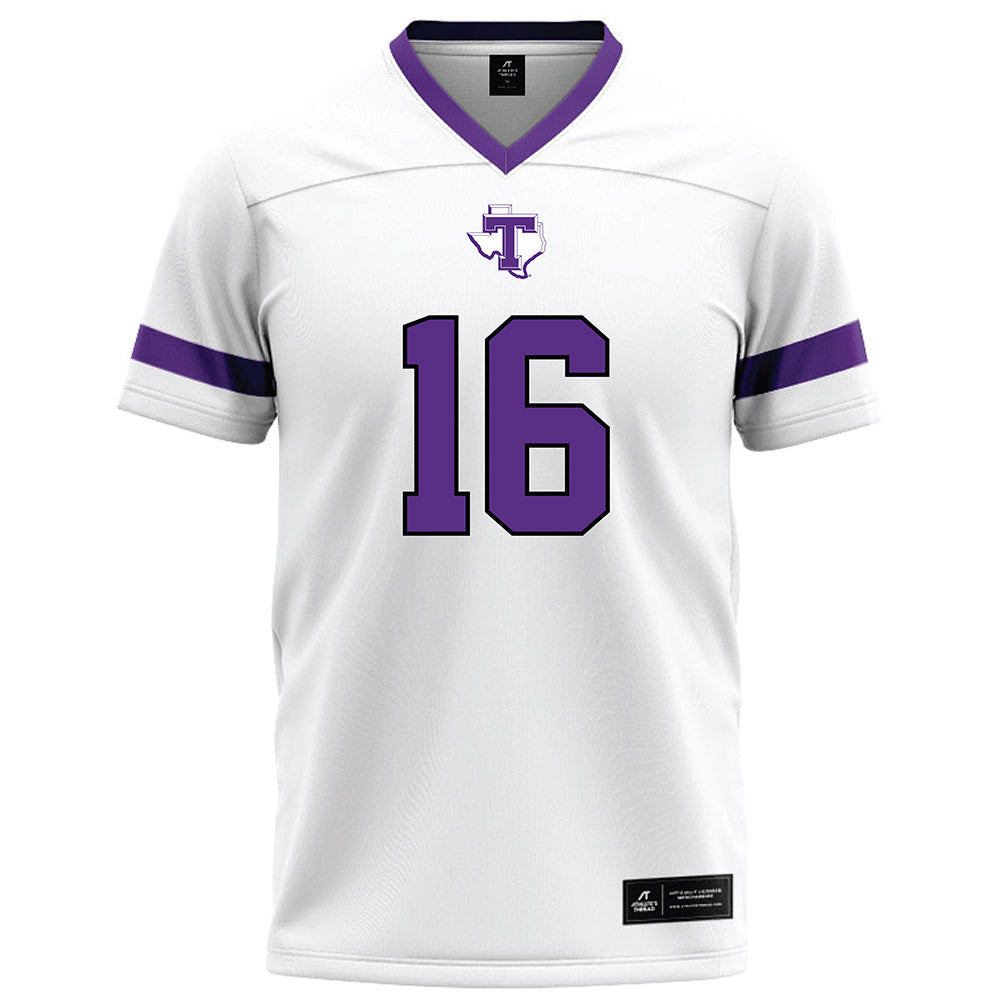 Tarleton State - NCAA Football : AJ Owens - White Football Jersey-0