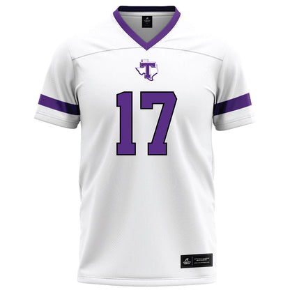 Tarleton State - NCAA Football : Kaleb Brown - White Football Jersey-0