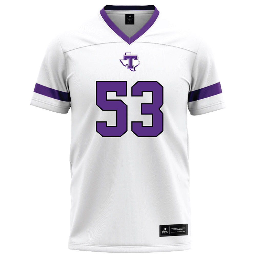 Tarleton State - NCAA Football : CJ Spellmeier - White Football Jersey-0