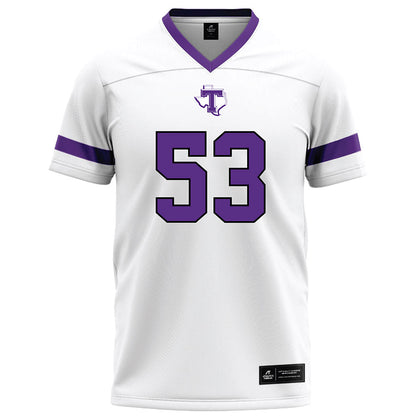Tarleton State - NCAA Football : CJ Spellmeier - White Football Jersey-0