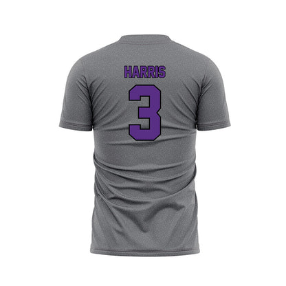 Tarleton State - NCAA Beach Volleyball : Jayda Harris - Grey Soccer Jersey-1