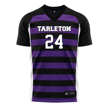 Tarleton State - NCAA Women's Soccer : Isa Bergeron-Prejean - Black Soccer Jersey-0