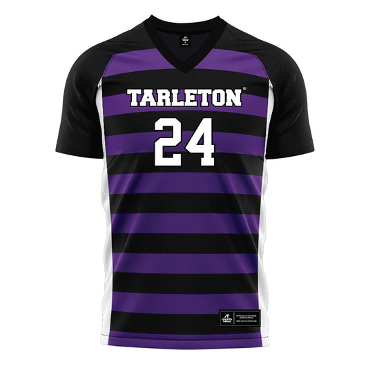 Tarleton State - NCAA Women's Soccer : Isa Bergeron-Prejean - Black Soccer Jersey-0