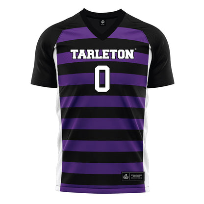 Tarleton State - NCAA Women's Soccer : Jaelyn Gardner - Black Soccer Jersey-0