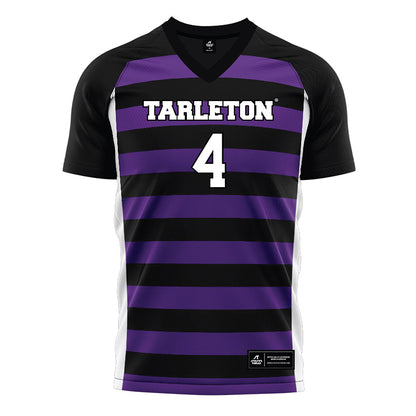 Tarleton State - NCAA Women's Soccer : Zoe Ballard - Black Soccer Jersey-0