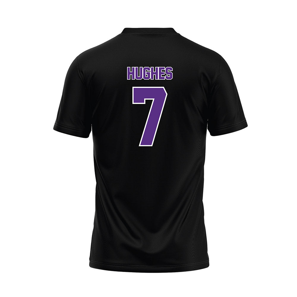 Tarleton State - NCAA Softball : Haley Hughes - Black Jersey-1