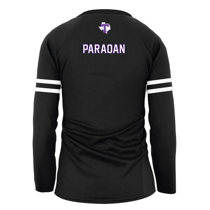Tarleton State - NCAA Women's Volleyball : Leila Paraoan - Black Volleyball Jersey-1