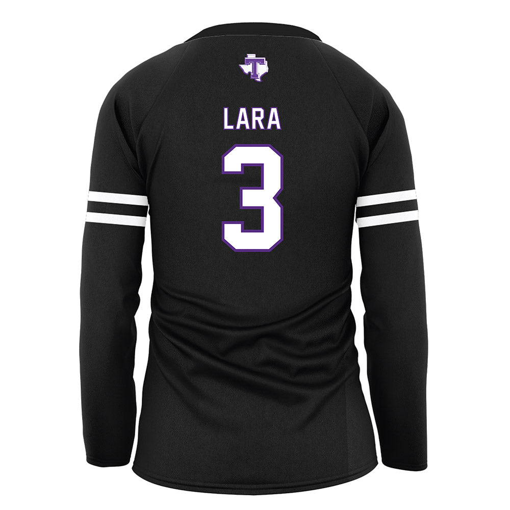 Tarleton State - NCAA Women's Volleyball : LaNeah Lara - Black Volleyball Jersey-1