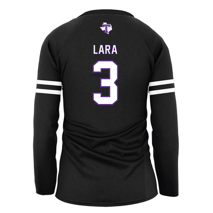 Tarleton State - NCAA Women's Volleyball : LaNeah Lara - Black Volleyball Jersey-1