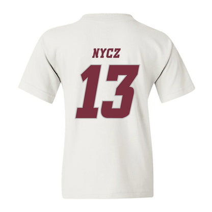 UMass - NCAA Men's Ice Hockey : Landon Nycz - Classic Shersey Youth T-Shirt-1