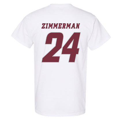 UMass - NCAA Men's Ice Hockey : Elias Zimmerman - Classic Shersey T-Shirt-1