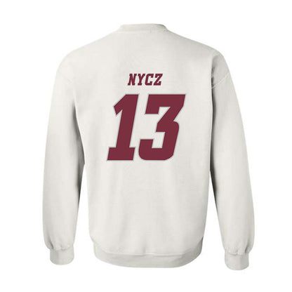 UMass - NCAA Men's Ice Hockey : Landon Nycz - Classic Shersey Crewneck Sweatshirt-1