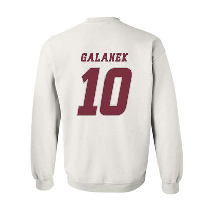 UMass - NCAA Men's Ice Hockey : Jack Galanek - Classic Shersey Crewneck Sweatshirt-1