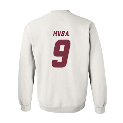 UMass - NCAA Men's Ice Hockey : Jack Musa - Crewneck Sweatshirt Classic Shersey