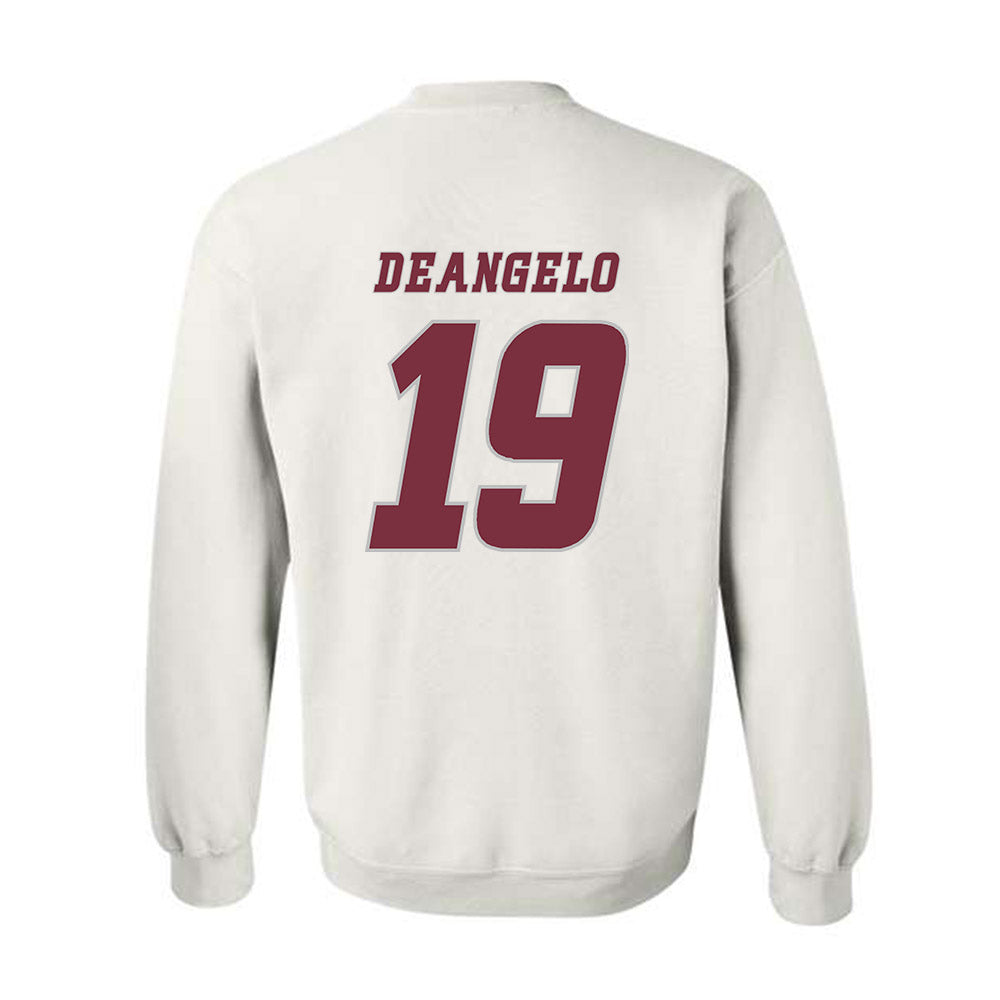 UMass - NCAA Men's Ice Hockey : Mikey DeAngelo - Classic Shersey Crewneck Sweatshirt-1