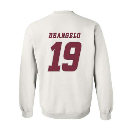 UMass - NCAA Men's Ice Hockey : Mikey DeAngelo - Classic Shersey Crewneck Sweatshirt-1