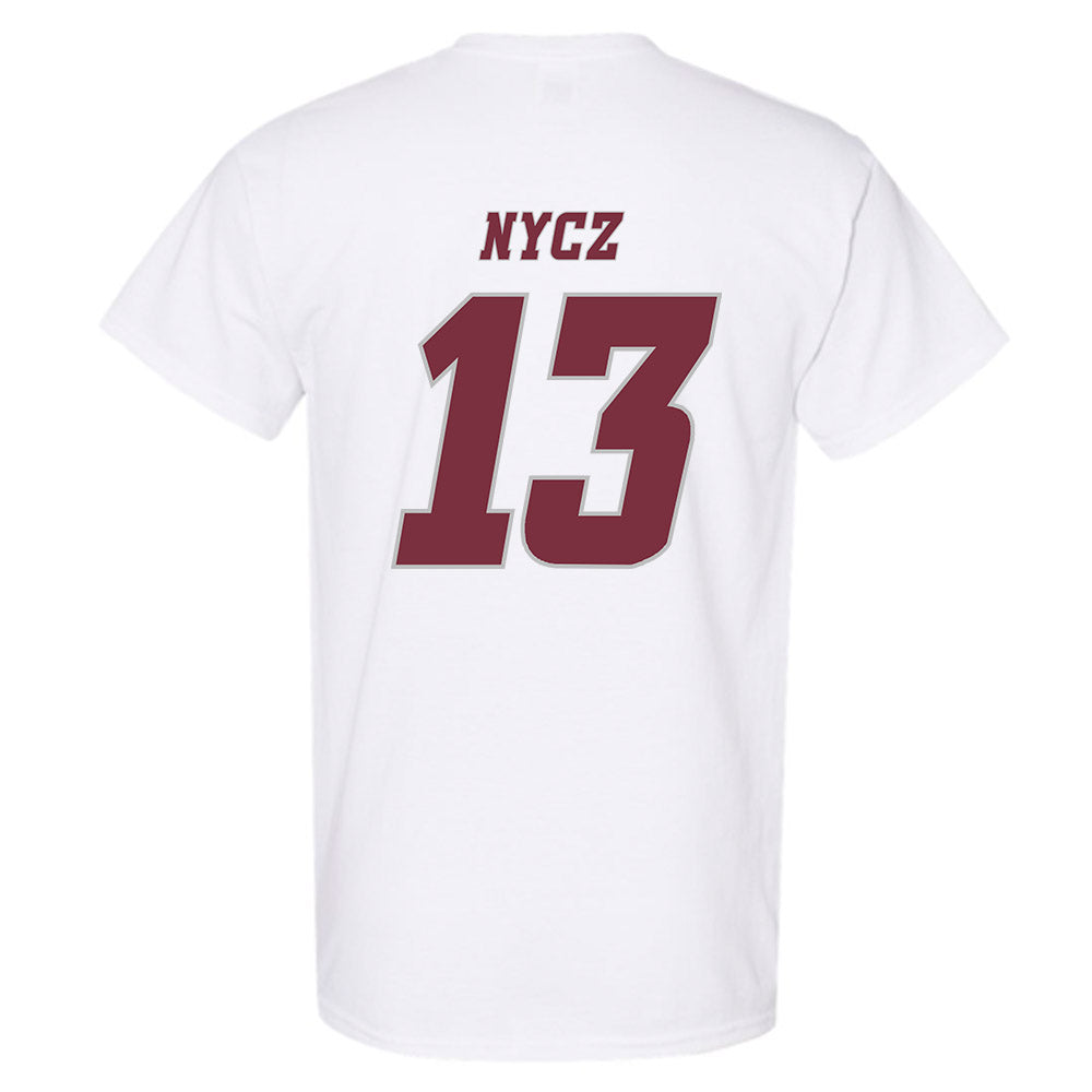 UMass - NCAA Men's Ice Hockey : Landon Nycz - Classic Shersey T-Shirt-1