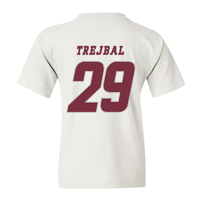 UMass - NCAA Men's Ice Hockey : Tobias Trejbal - Classic Shersey Youth T-Shirt-1