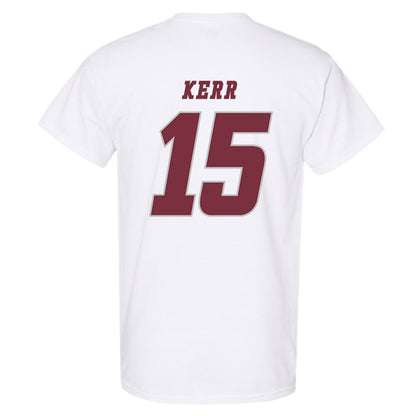 UMass - NCAA Men's Ice Hockey : Justin Kerr - Classic Shersey T-Shirt-1