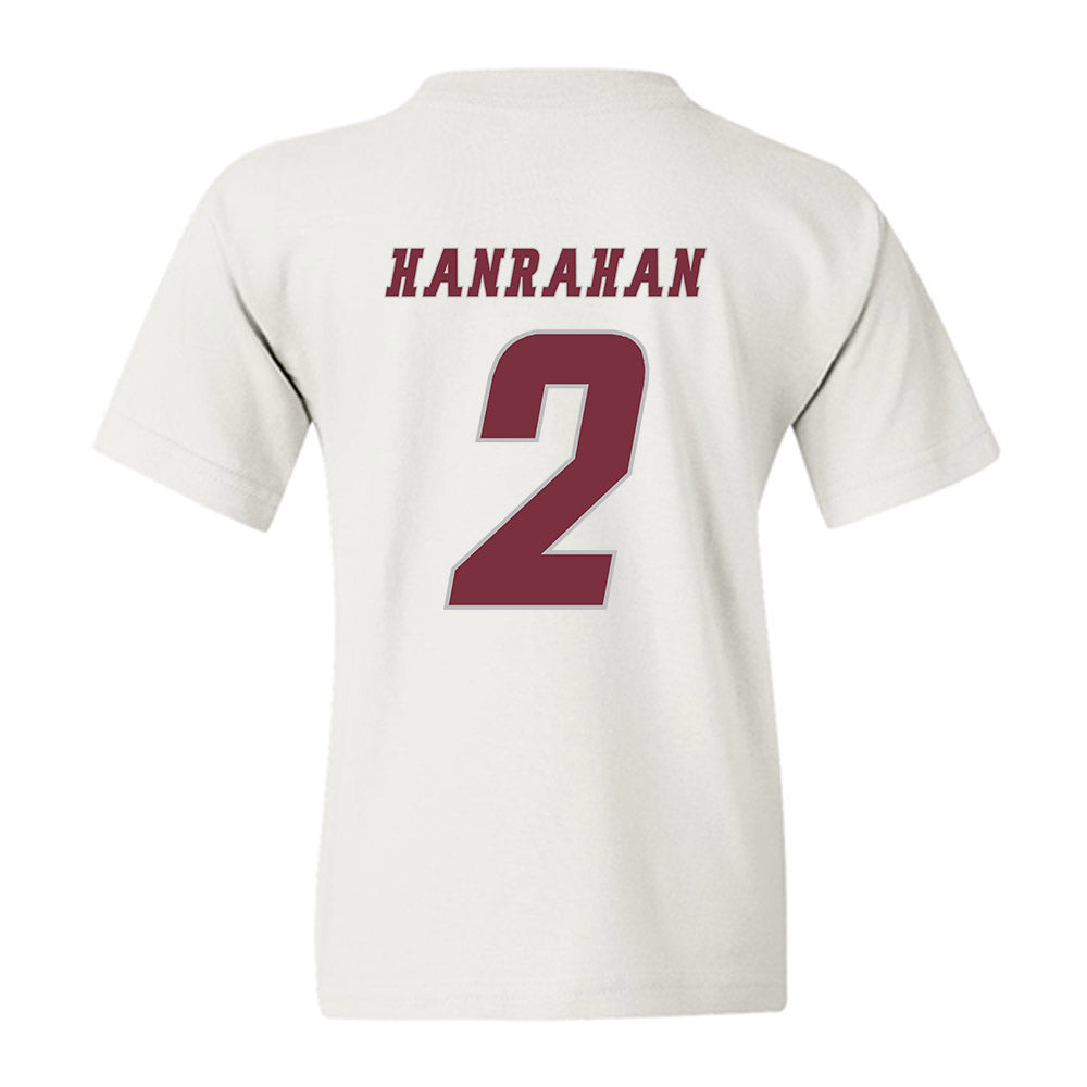 UMass - NCAA Men's Ice Hockey : Coleson Hanrahan - Classic Shersey Youth T-Shirt-1