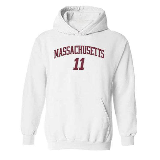 UMass - NCAA Men's Ice Hockey : Vaclav Nestrasil - Classic Shersey Hooded Sweatshirt-0