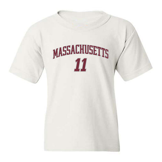 UMass - NCAA Men's Ice Hockey : Vaclav Nestrasil - Classic Shersey Youth T-Shirt-0