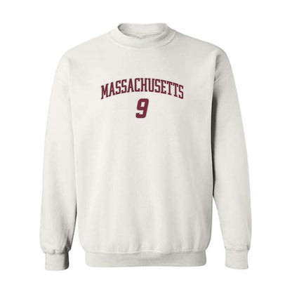 UMass - NCAA Men's Ice Hockey : Jack Musa - Crewneck Sweatshirt Classic Shersey