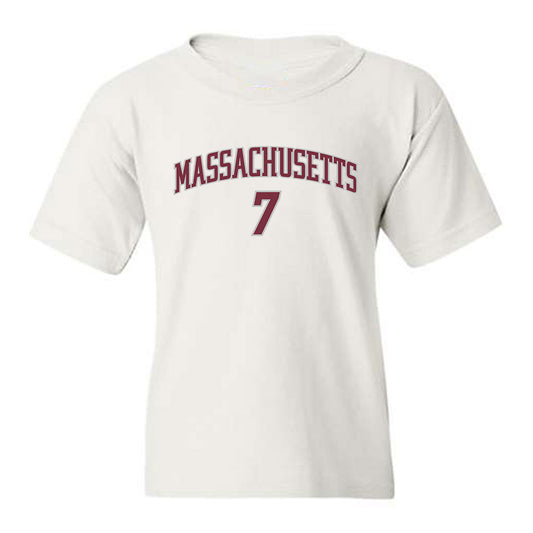UMass - NCAA Men's Ice Hockey : Owen Mehlenbacher - Classic Shersey Youth T-Shirt-0