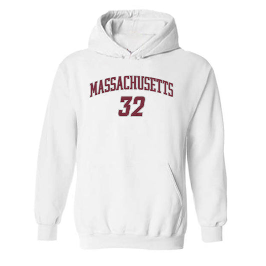 UMass - NCAA Men's Ice Hockey : Ethan Eskit - Classic Shersey Hooded Sweatshirt-0