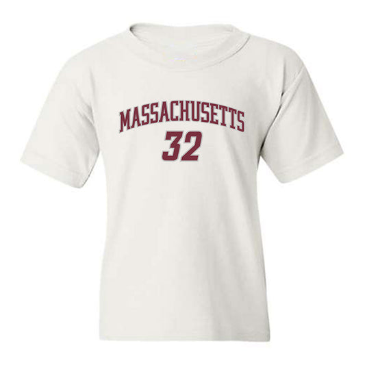 UMass - NCAA Men's Ice Hockey : Ethan Eskit - Classic Shersey Youth T-Shirt-0
