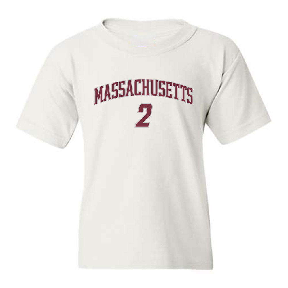 UMass - NCAA Men's Ice Hockey : Coleson Hanrahan - Classic Shersey Youth T-Shirt-0