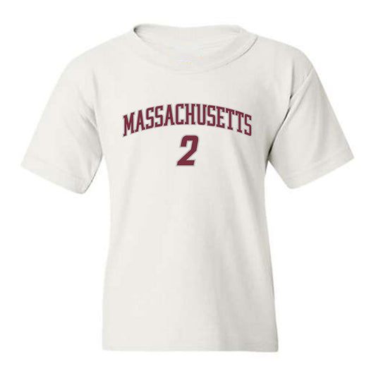 UMass - NCAA Men's Ice Hockey : Coleson Hanrahan - Classic Shersey Youth T-Shirt-0