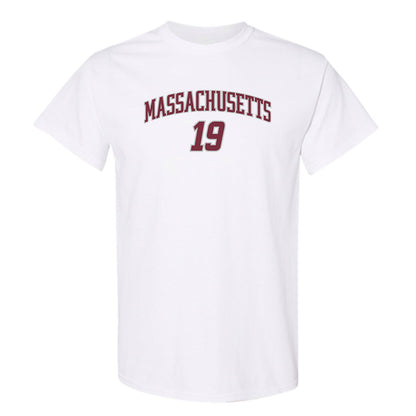 UMass - NCAA Men's Ice Hockey : Mikey DeAngelo - Classic Shersey T-Shirt-0
