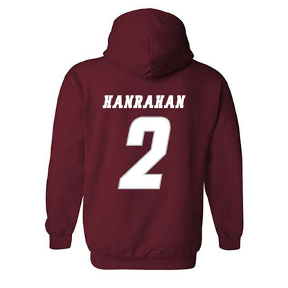UMass - NCAA Men's Ice Hockey : Coleson Hanrahan - Classic Shersey Hooded Sweatshirt-1