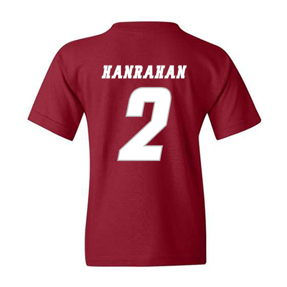 UMass - NCAA Men's Ice Hockey : Coleson Hanrahan - Classic Shersey Youth T-Shirt-1