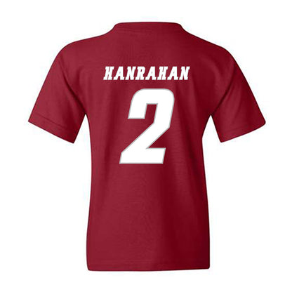 UMass - NCAA Men's Ice Hockey : Coleson Hanrahan - Classic Shersey Youth T-Shirt-1