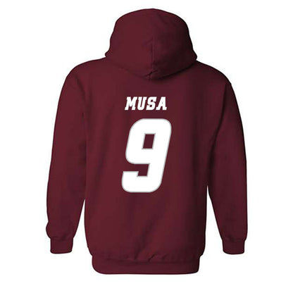 UMass - NCAA Men's Ice Hockey : Jack Musa - Hooded Sweatshirt Classic Shersey