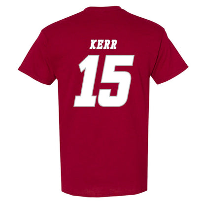 UMass - NCAA Men's Ice Hockey : Justin Kerr - Classic Shersey T-Shirt-1