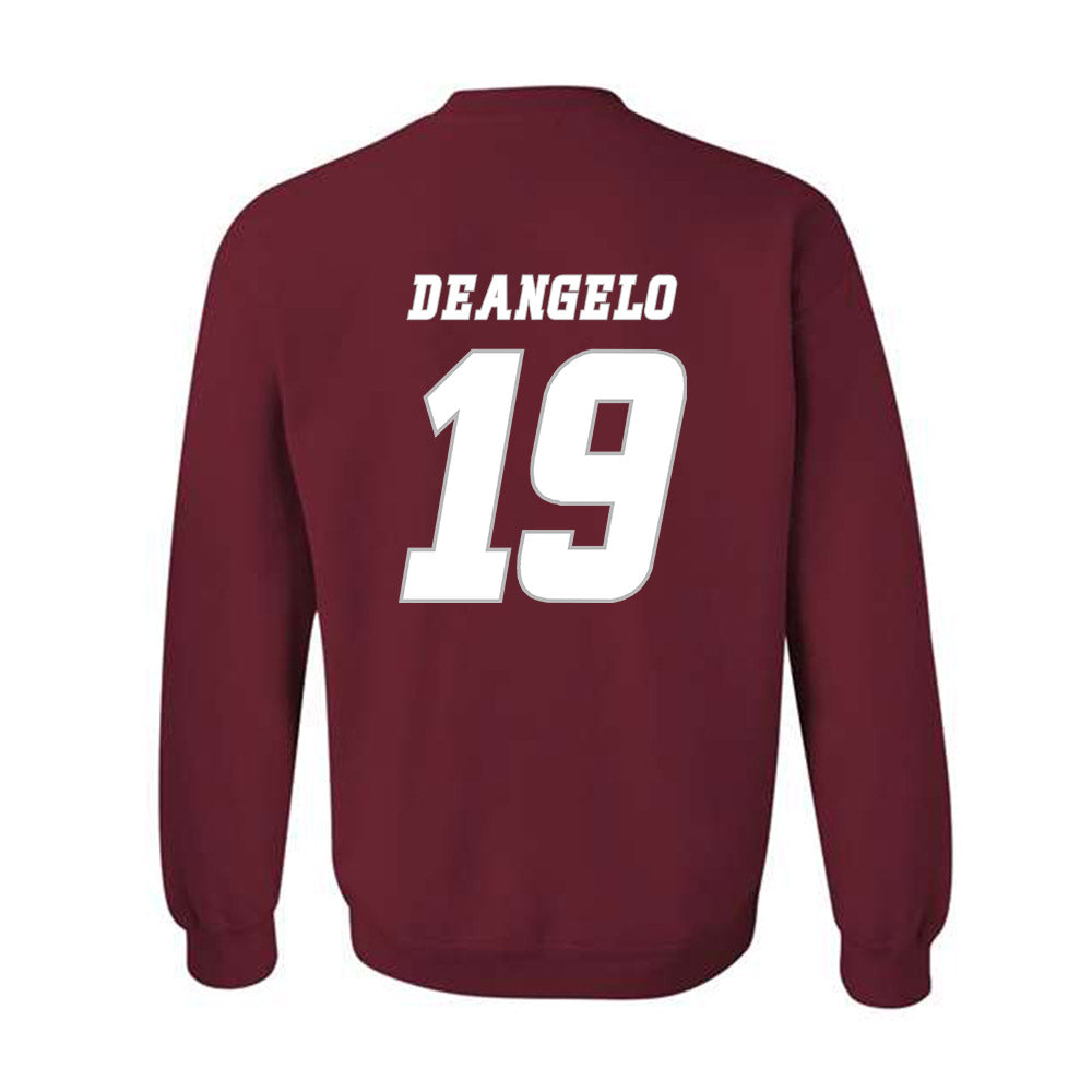 UMass - NCAA Men's Ice Hockey : Mikey DeAngelo - Classic Shersey Crewneck Sweatshirt-1