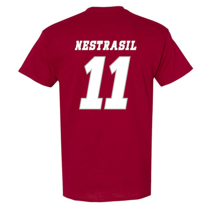 UMass - NCAA Men's Ice Hockey : Vaclav Nestrasil - Classic Shersey T-Shirt-1