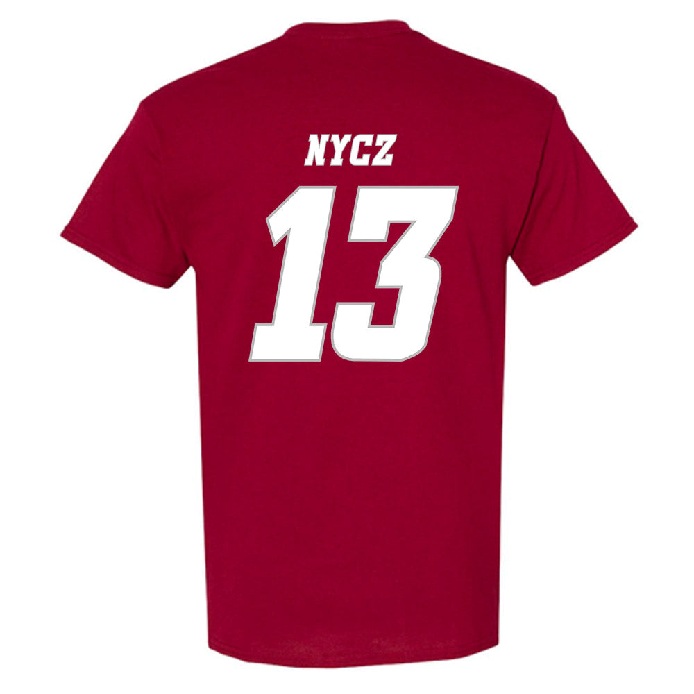 UMass - NCAA Men's Ice Hockey : Landon Nycz - Classic Shersey T-Shirt-1