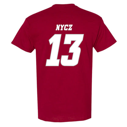 UMass - NCAA Men's Ice Hockey : Landon Nycz - Classic Shersey T-Shirt-1