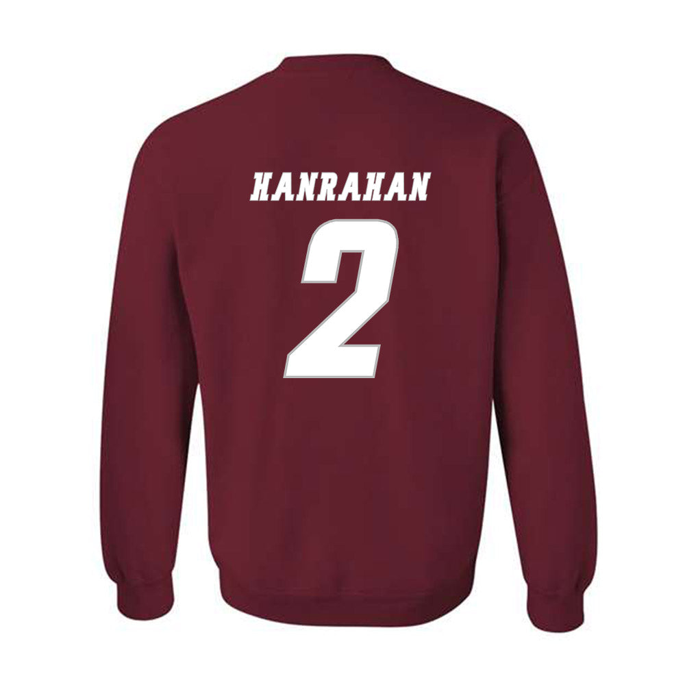 UMass - NCAA Men's Ice Hockey : Coleson Hanrahan - Classic Shersey Crewneck Sweatshirt-1