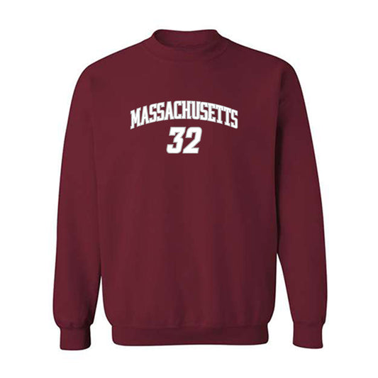 UMass - NCAA Men's Ice Hockey : Ethan Eskit - Classic Shersey Crewneck Sweatshirt-0