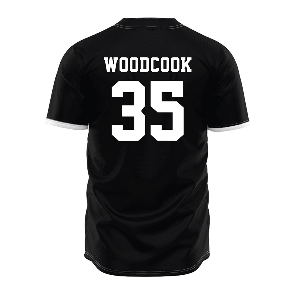NMSU - NCAA Baseball : Dane Woodcook - Black Jersey