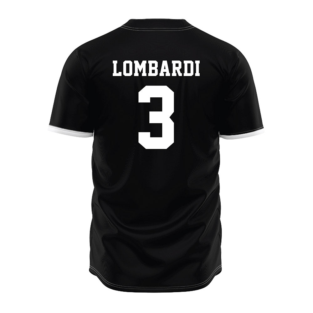 NMSU - NCAA Baseball : Aidan Lombardi - Black Jersey-1